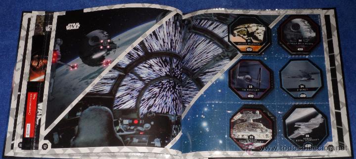 Coleccionismo &aacute;lbum: Star Wars - E.Leclerc (2015) &iexcl;Completo e impecable! - Foto 6