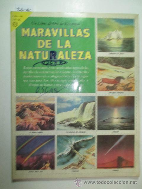 Collezionismo &Aacute;lbum: &Aacute;LBUM DE CROMOS MARAVILLAS DE LA NATURALEZA N&ordm;50