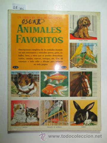 Collezionismo &Aacute;lbum: &Aacute;LBUM DE CROMOS ANIMALES FAVORITOS N&ordm;56