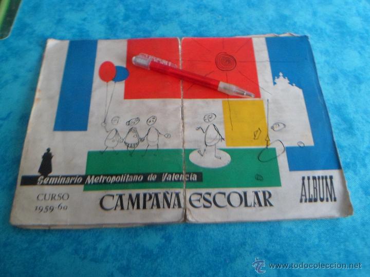 Collezionismo &Aacute;lbum: ALBUM DE CROMOS SEMINARIO CAMPA&Ntilde;A ESCOLAR 1959-60 ---- COMPLETO 64 CROMOS - RARO