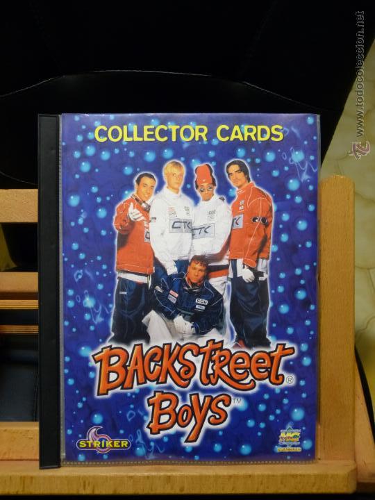 Colecionismo Caderneta: BACKS TREET BOYS COLLECTORS CARDS (STRIKER) COMPLETO (198 cards)