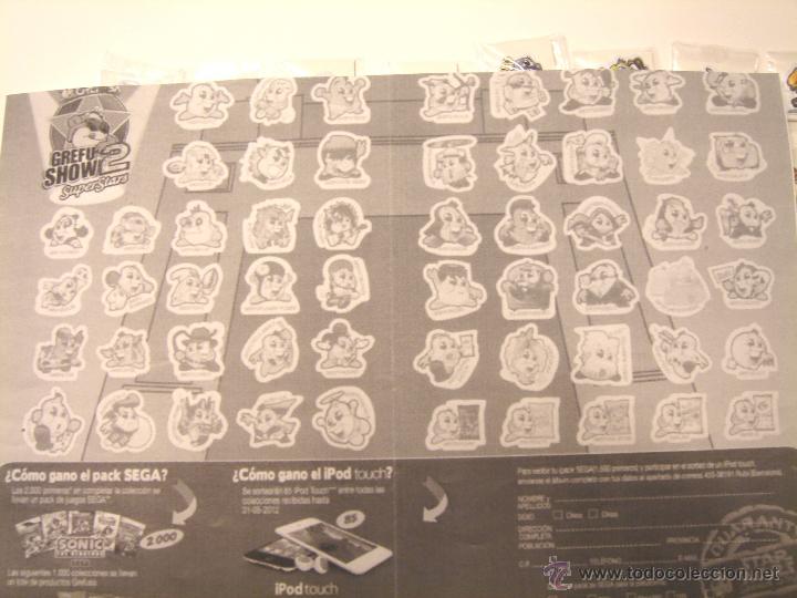 Collezionismo &Aacute;lbum: SUELTOS 5X GREFUSA GREFUSHOW 2 - CROMOS - CROMO PEGATINA RESINA RELIEVE DOS II