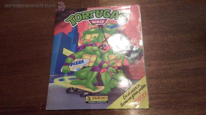 Coleccionismo &aacute;lbum: TORTUGAS NINJA SIN POSTER CENTRAL - Foto 1