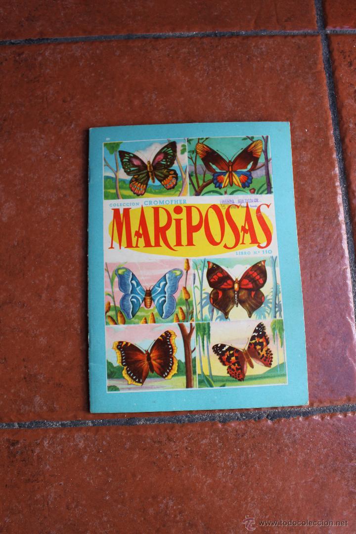 Colecionismo Caderneta: COLECCION CROMOFHER : MARIPOSAS ; LIBRO N&ordm; 110