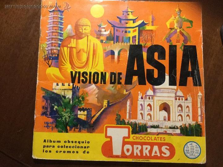 Colecionismo Caderneta: Vision de Asia chocolates Torras