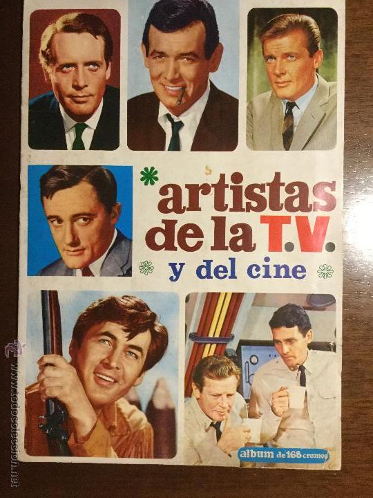 Collectionnisme Album: Artistas de la tv y el cine