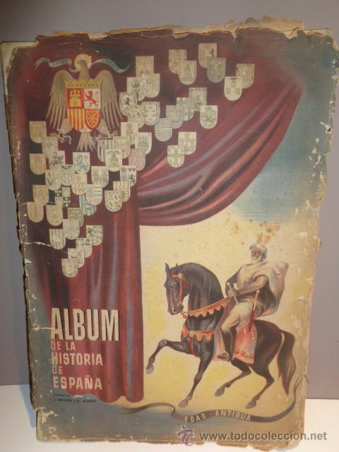Collectionnisme Album: ALBUM DE LA HISTORIA DE ESPA&Ntilde;A.EDAD ANTIGUA,COMPLETO,REGALADO VER DESCRIPCION Y FOTOS