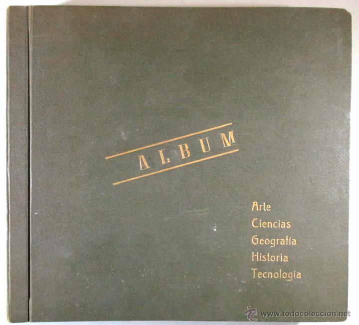 Colecionismo Caderneta: ALBUM SALVAT N&ordm; 4 , ARTE CIENCIAS GEOGRAFIA HISTORIA TECNOLOGIA , ALBUM DE CROMOS COMPLETO , 1968