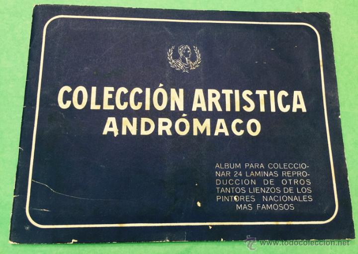 Collezionismo &Aacute;lbum: &aacute;lbum colecci&oacute;n art&iacute;stica andromaco - Laboratorios Andromaco - A&ntilde;os 50