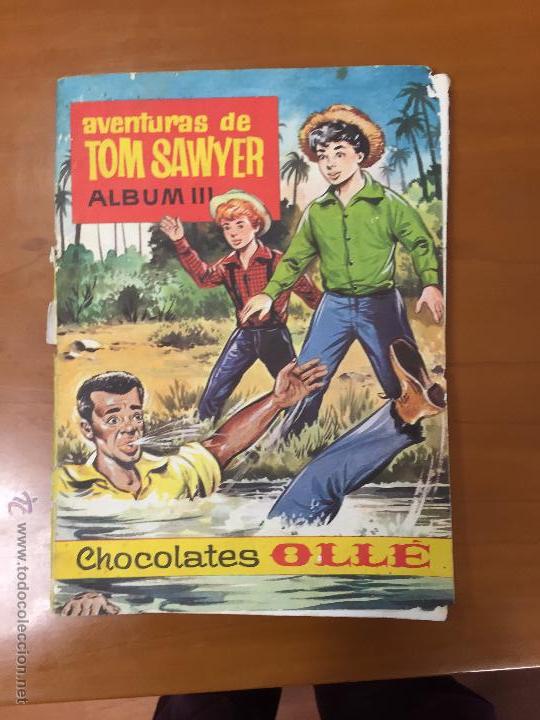 Coleccionismo &Aacute;lbum: AVENTURAS DE TOM SAWYER ALBUM III COMPLETO