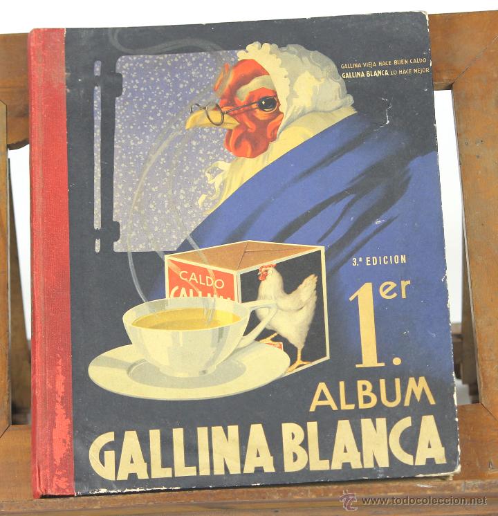 Coleccionismo &Aacute;lbum: 7116 - 1&ordm; &Aacute;LBUM GALLINA BLANCA,COMPLETO. 3&ordf; EDICI&Oacute;N. VV. AA.(VER DESCRIP). S/F.