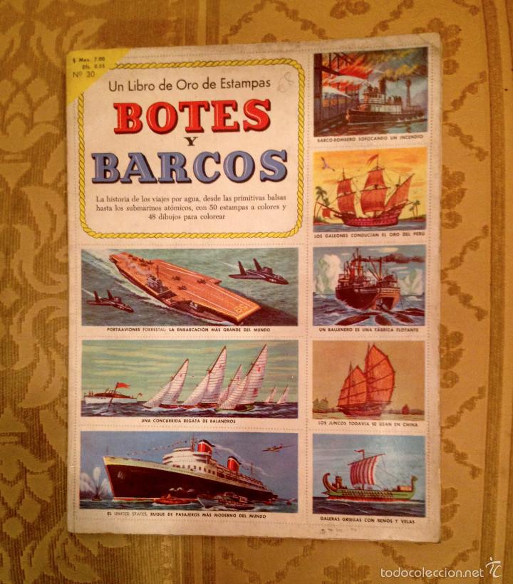 Coleccionismo &aacute;lbum: Album cromos BOTES Y BARCOS - completo - Foto 1
