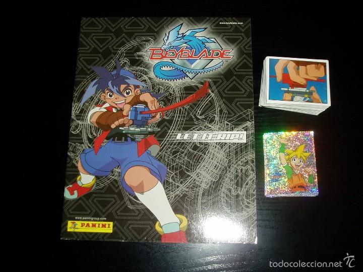 Collectable Albums: BAYBLADE. ALBUM COMPLETO. COLECCION COMPLETA. 180 CROMOS+TODAS LAS LETRAS POSTER. SIN PEGAR. PANINI.