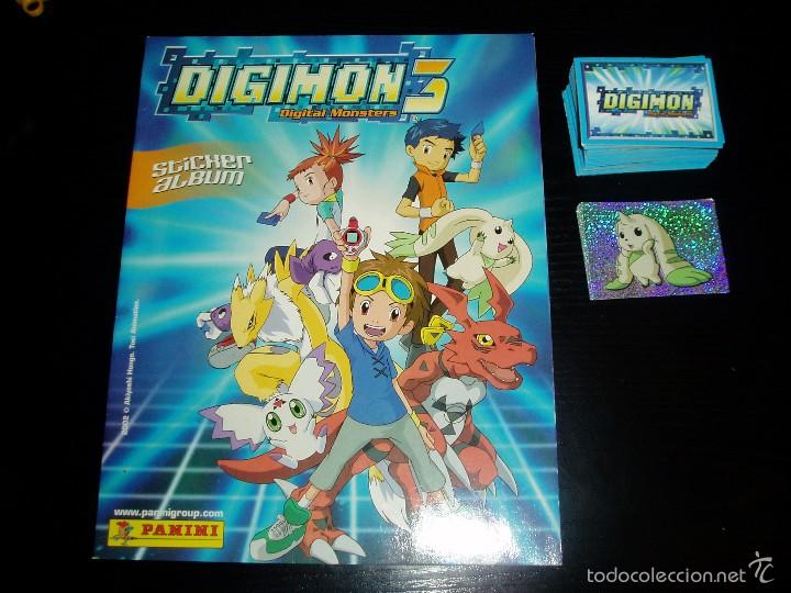 Álbum Digimon Completo A Pegar 