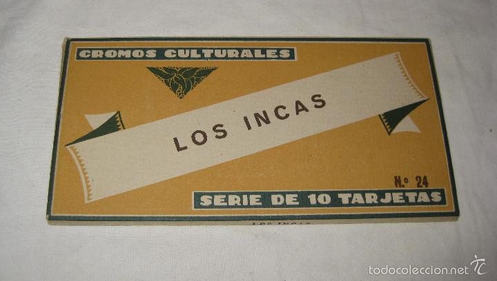 Sammeln Sammelalbum: CROMOS CULTURALES DE LOS INCAS - COMPLETA.