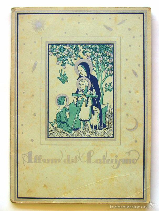 Colecionismo Caderneta: CROMOS . ALBUM DEL CATECISMO , N&Uacute;MERO 1 . A&Ntilde;O 1934 . COMPLETO