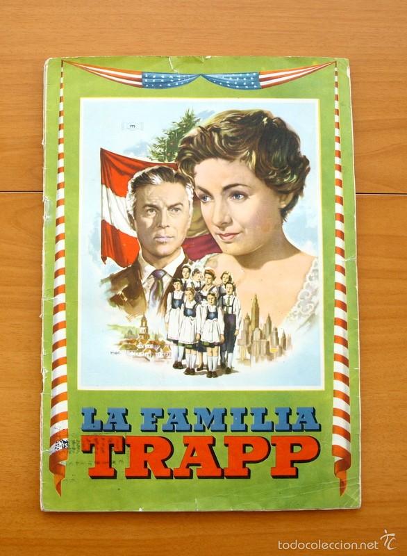 Collezionismo &Aacute;lbum: &Aacute;lbum La familia Trapp - Editorial Fher 1958 - Completo