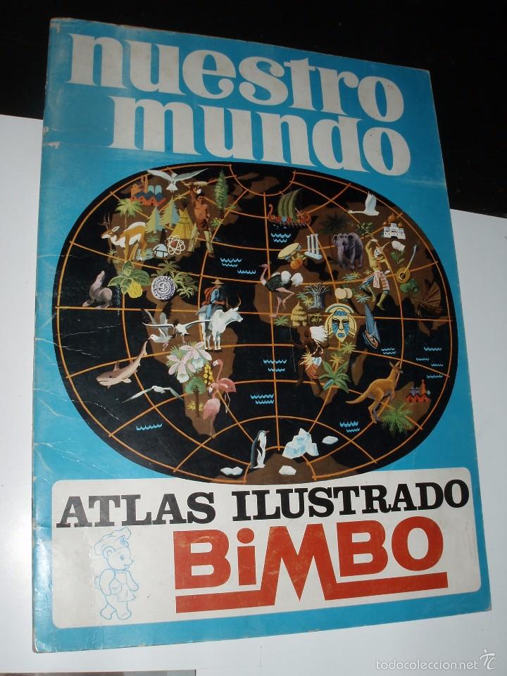 Sammeln Sammelalbum: ALBUM NUESTRO MUNDO BIMBO CASI COMPLETO FALTAN SOLO DOS CROMOS