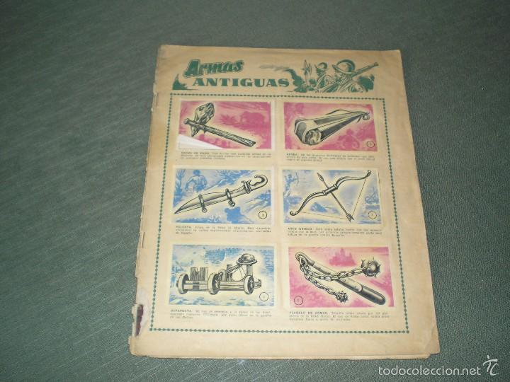 Coleccionismo &aacute;lbum: ARMAS ANTIGUAS - Foto 1