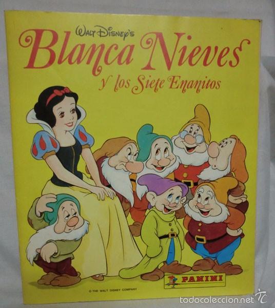 Coleccionismo &Aacute;lbum: ALBUM BLANCA NIEVES Y LOS SIETE ENANITOS, DE PANINI, COMPLETO