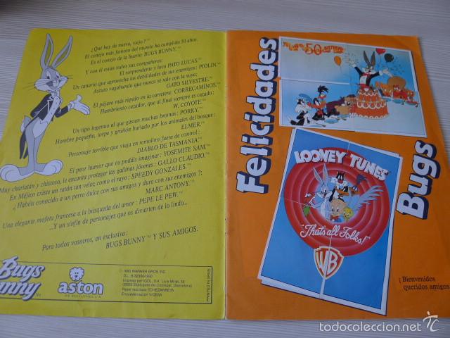 Coleccionismo &aacute;lbum: BUGS BUNNY. ASTON . COMPLETO - Foto 3