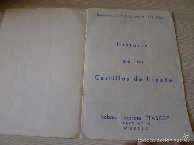 Coleccionismo &aacute;lbum: HISTORIA DE LOS CASTILLOS DE ESPA&Ntilde;A - Foto 2