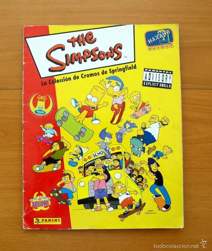Coleccionismo &aacute;lbum: Los Simpsons - Editorial Panini 1999 - Completo - Foto 1