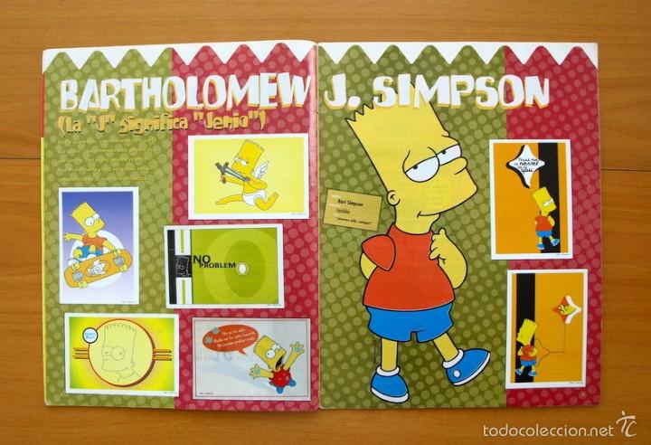 Coleccionismo &aacute;lbum: Los Simpsons - Editorial Panini 1999 - Completo - Foto 3