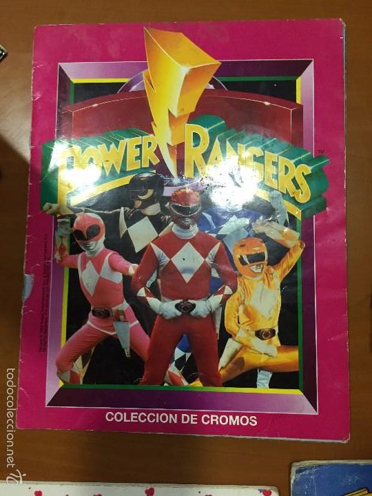 Coleccionismo &aacute;lbum: power rangers completo - Foto 1