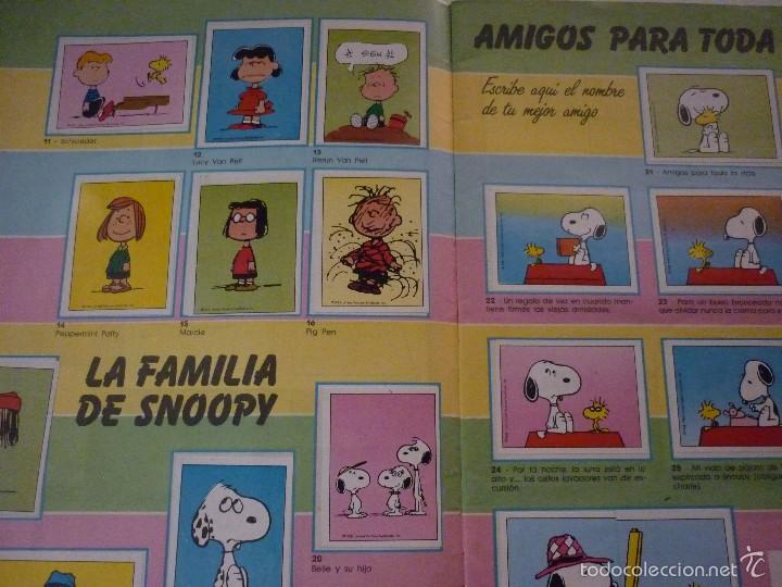 Coleccionismo &aacute;lbum: I LOVE SNOOPY. PANINI - Foto 3