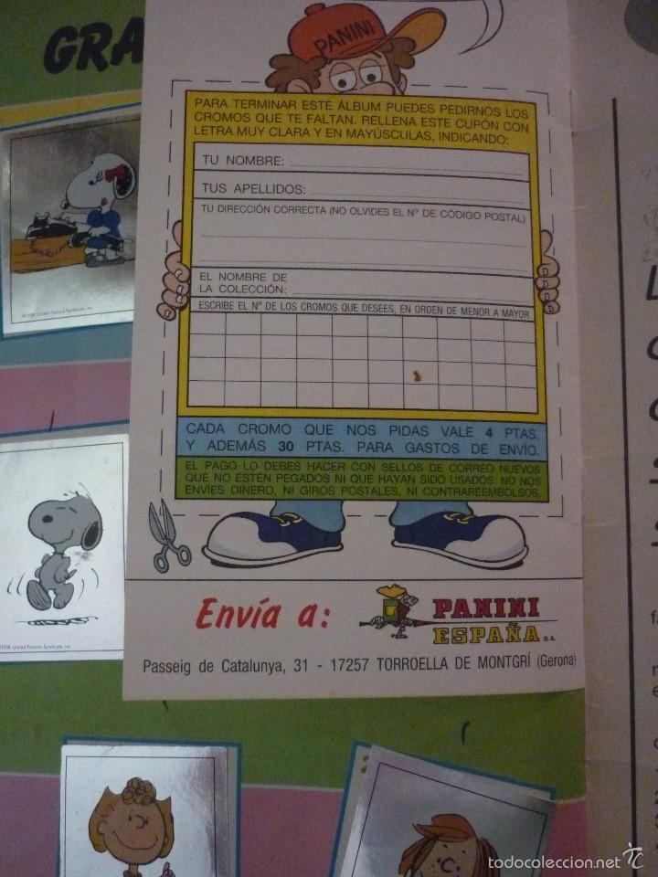 Coleccionismo &aacute;lbum: I LOVE SNOOPY. PANINI - Foto 9