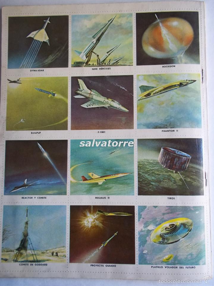 Coleccionismo &aacute;lbum: REACTORES Y COHETES DEL ESPACIO, EDITORIAL NOVARO MEXICO. 1&ordf; EDICION 1962 - Foto 2