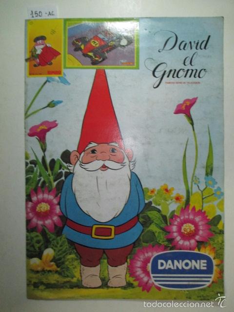 Coleccionismo &aacute;lbum: &Aacute;LBUM DE CROMOS DAVID EL GNOMO - Foto 1