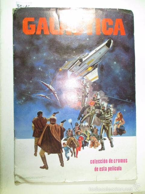 Coleccionismo &aacute;lbum: &Aacute;LBUM DE CROMOS GALACTICA - Foto 1