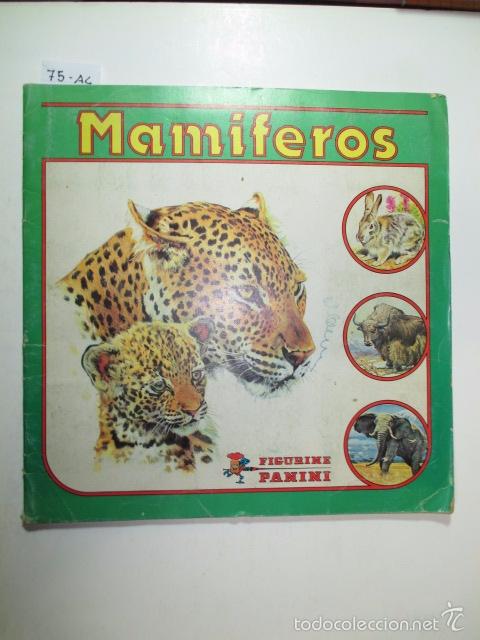 Coleccionismo &aacute;lbum: &Aacute;LBUM DE CROMOS MAMIFEROS - Foto 1