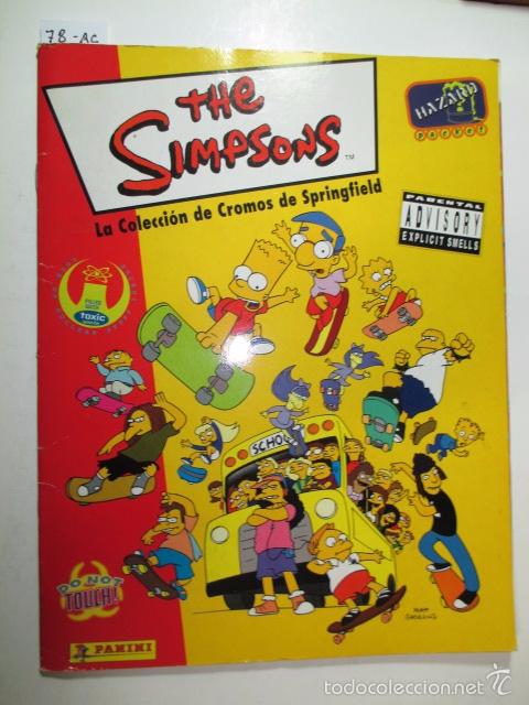 Coleccionismo &aacute;lbum: &Aacute;LBUM DE CROMOS THE SIMPSONS - Foto 1