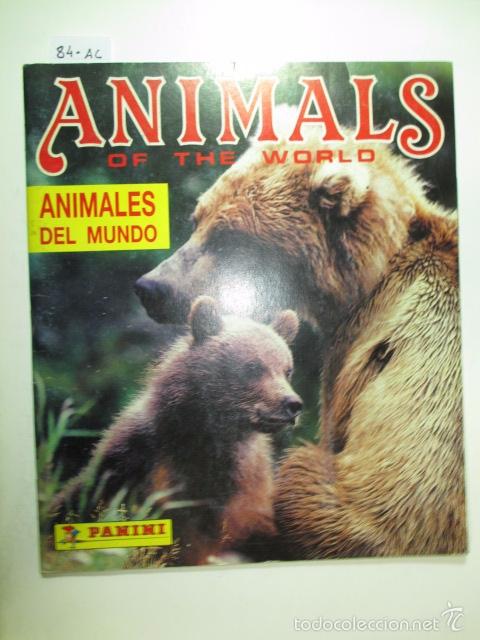 Collectable Albums: &Aacute;LBUM DE CROMOS ANIMALS OF THE WORLD. ANIMALES DEL MUNDO