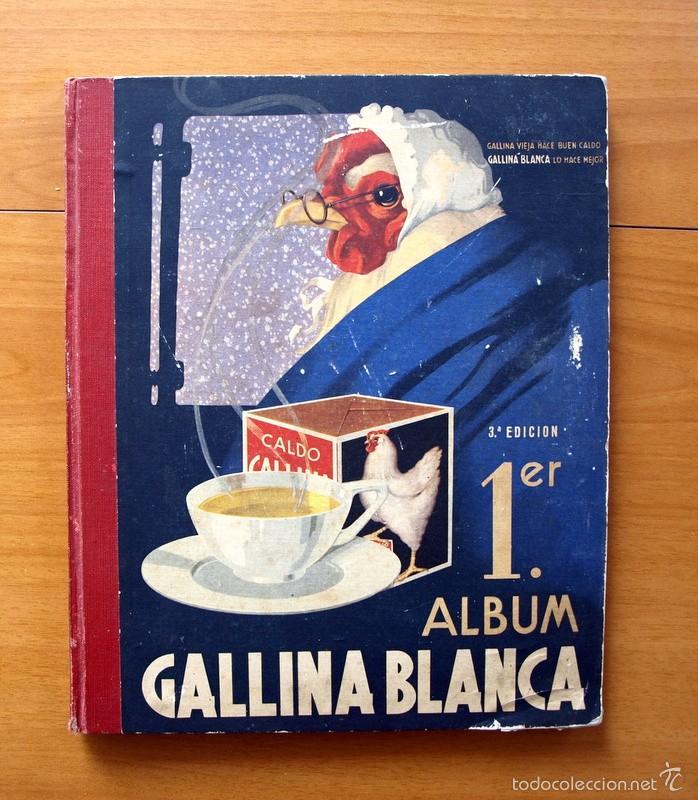 Colecionismo Caderneta: Primer &aacute;lbum Gallina Blanca - A&ntilde;o 1945 - Completo, 236 cromos