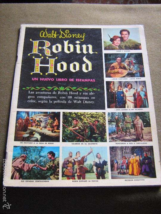 Coleccionismo &Aacute;lbum: ALBUM VACIO WALT DISNEY - ROBIN HOOD - SUSAETA