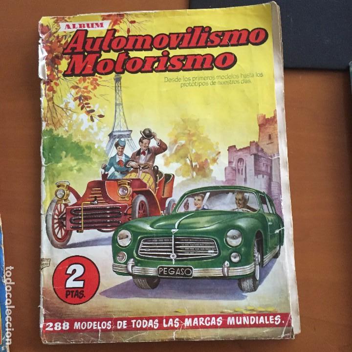 Collectable Albums: automovilismo y motorismo completo se puede llegar a vender sueltos