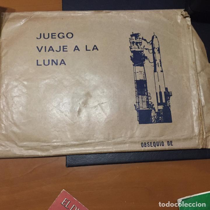 Collectable Albums: conquita del espacio completo en sobre de juego de viaje a la luna no esta el juego impecable
