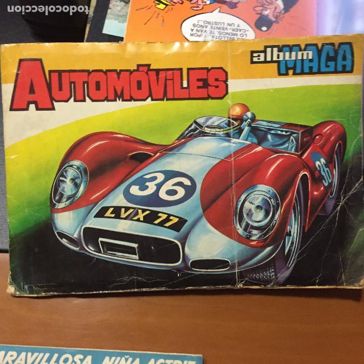 Coleccionismo &aacute;lbum: automoviles maga completo - Foto 1