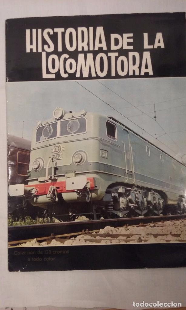 Coleccionismo &Aacute;lbum: La historia de la locomotora