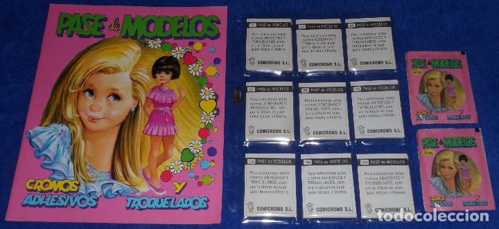 Coleccionismo &aacute;lbum: Pase de Modelos - Comicromo &iexcl;Colecci&oacute;n completa sin pegar! - Foto 1