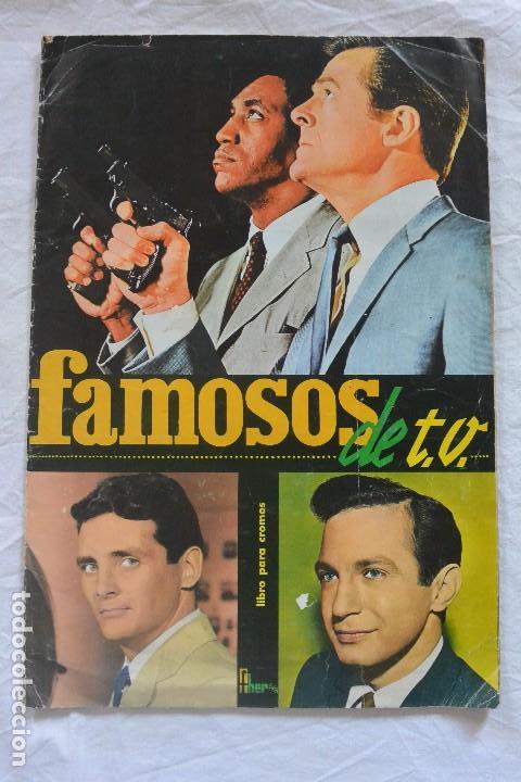 Collectable Albums: ALBUM CROMOS COMPLETO FAMOSOS DE LA TV