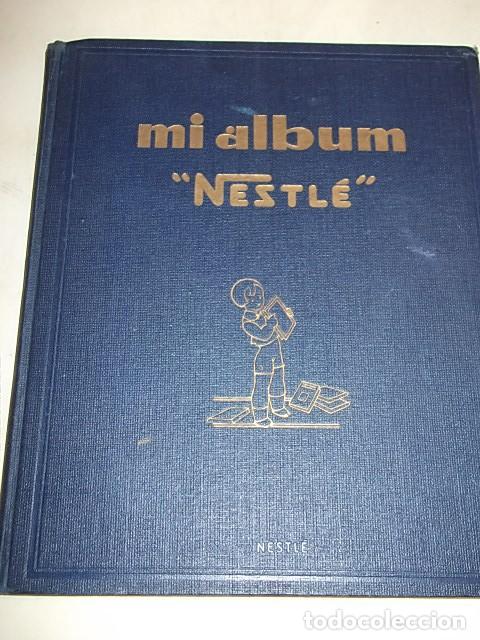 Colecionismo Caderneta: ANTIGUO ALBUM MI ALBUM DE NESTLE COMPLETO BUEN ESTADO,BARATO