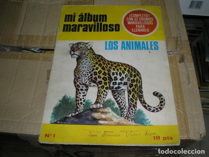 Coleccionismo &aacute;lbum: ALBUM COMPLETO DE LOS ANIMALES - Foto 1