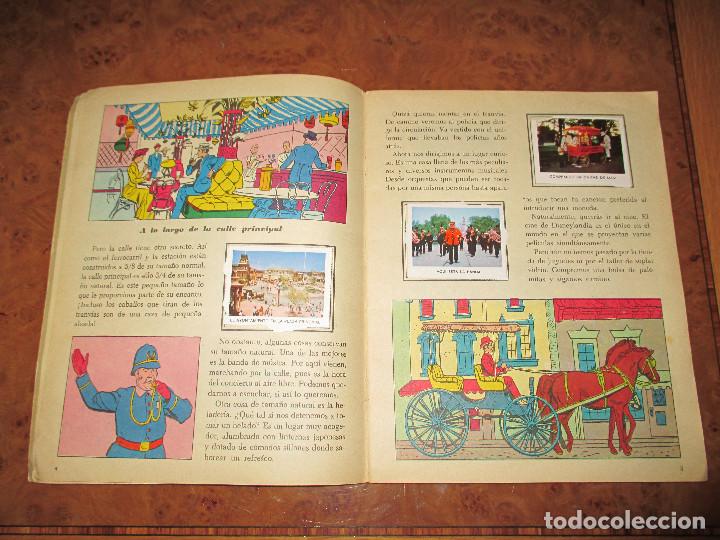 Coleccionismo &aacute;lbum: libro de estampas disneylandia - Foto 4