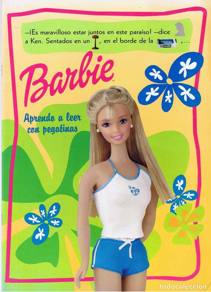 Coleccionismo &Aacute;lbum: Album Barbie Aprendo a leer con pegatinas. Mattel 2000. Completo