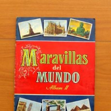 Coleccionismo Álbum: MARAVILLAS DEL MUNDO, ÁLBUM 2º, SERIE 3ª, 1ª EDICIÓN - EDITORIAL BRUGUERA 1956 - COMPLETO. Lote 76881743